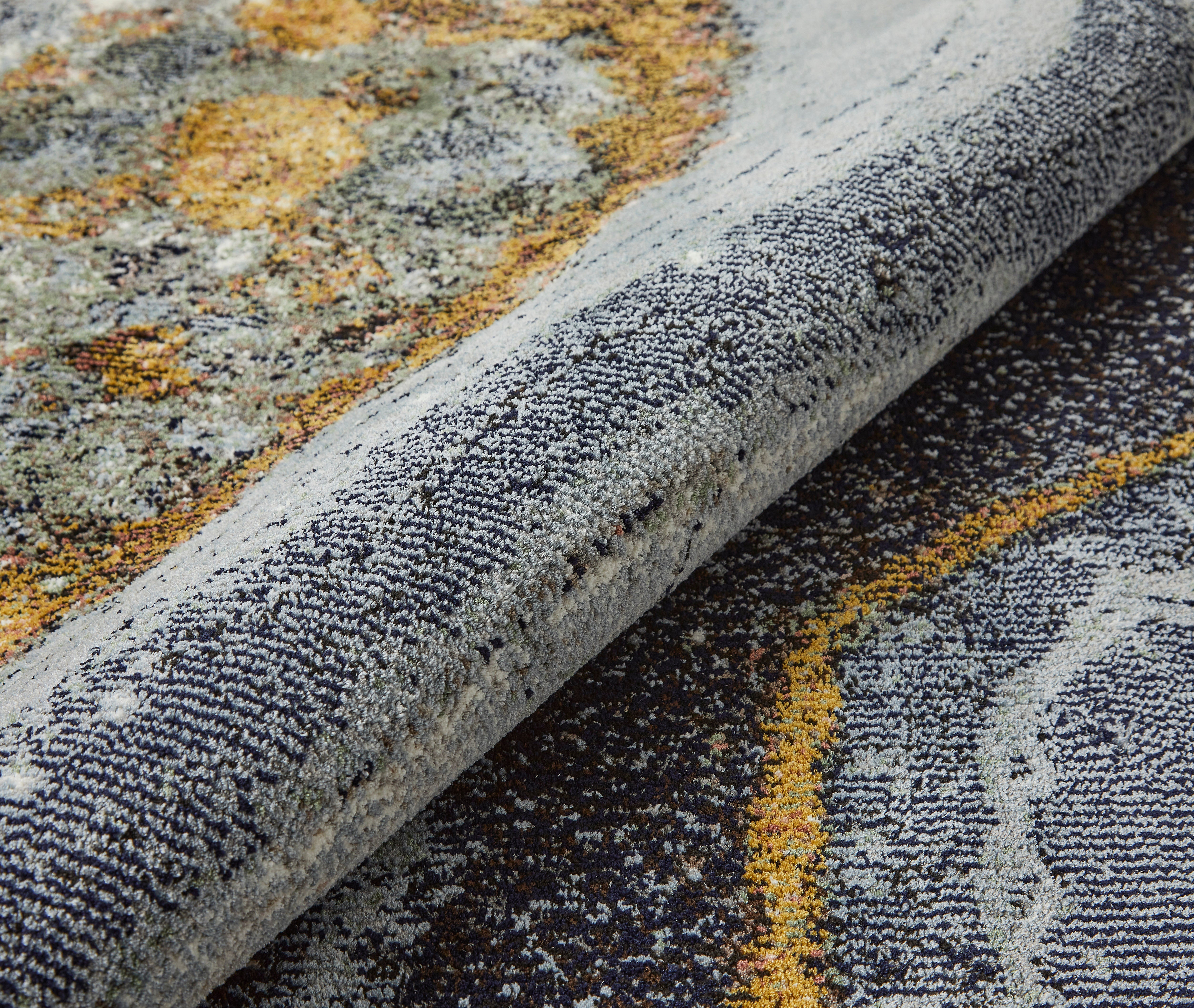 Concept Looms Amara AMA103 Grey Blue Bronze Large Rectangle Rug